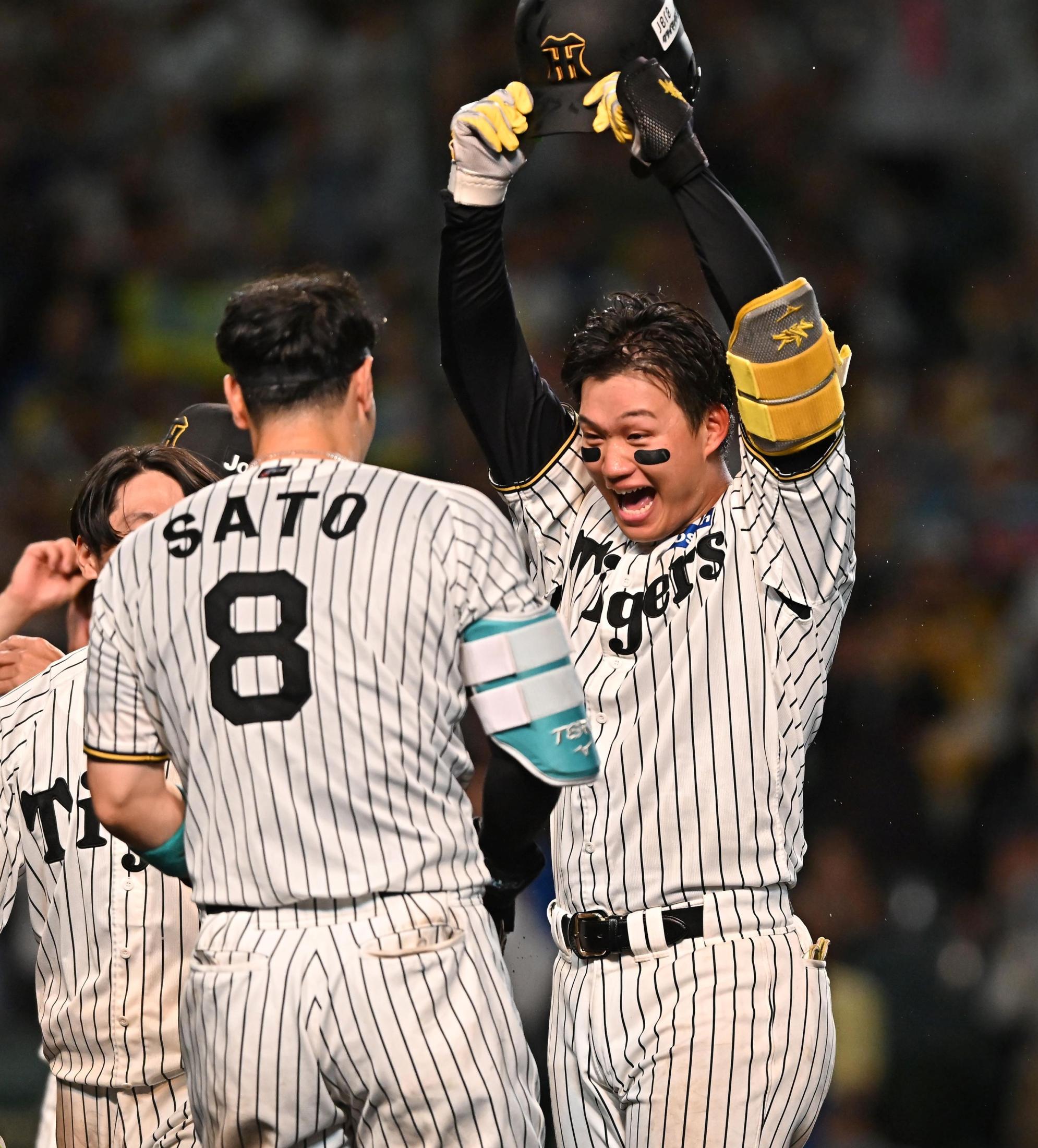 🎉阪神绝杀！森下：赢了！明日拿下，直通日本大赛！