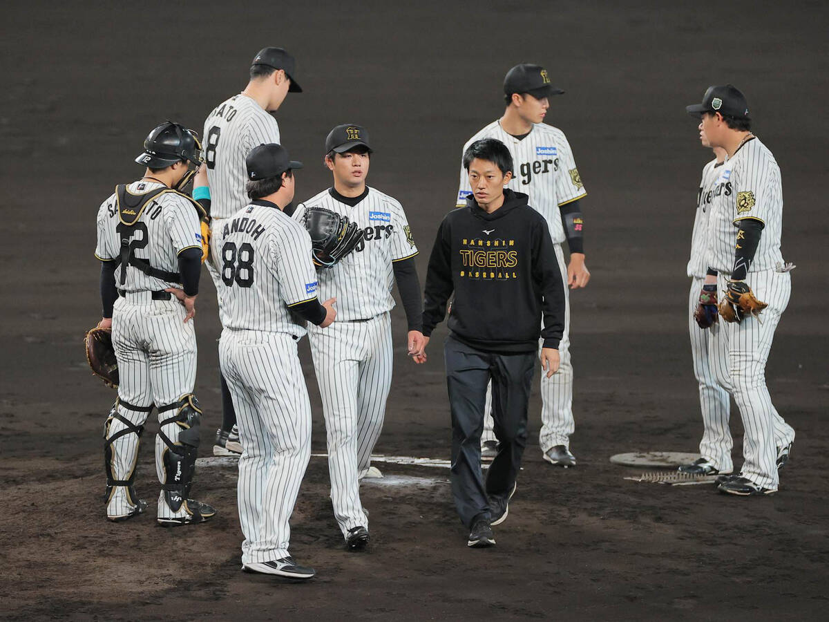 💥心痛！阪神王牌受伤离场，满垒危机下遗憾退阵！