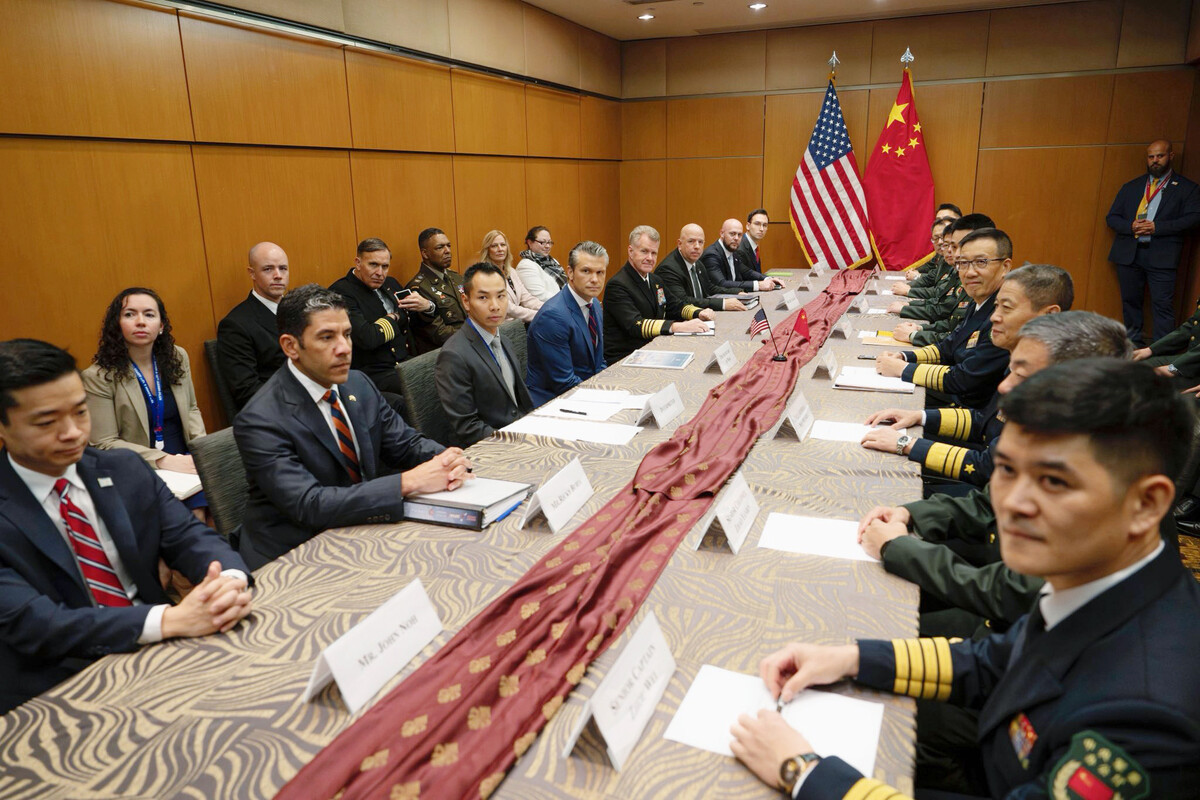 💥美防长警告台湾!中方首次会晤,火药味十足!