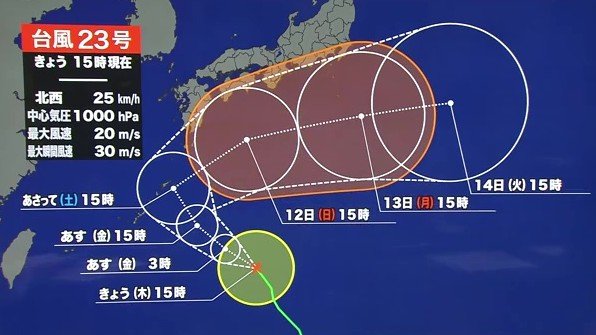 ⚠️台风来袭！本州、九州恐慌，速速自救！