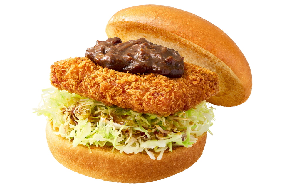 🍔金沢咖喱味汉堡？！一口惊艳！