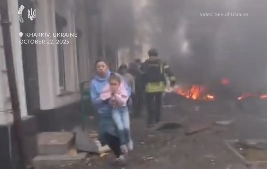 💔“妈妈…妈妈…”乌克兰幼儿园遭袭,揪心画面流出!