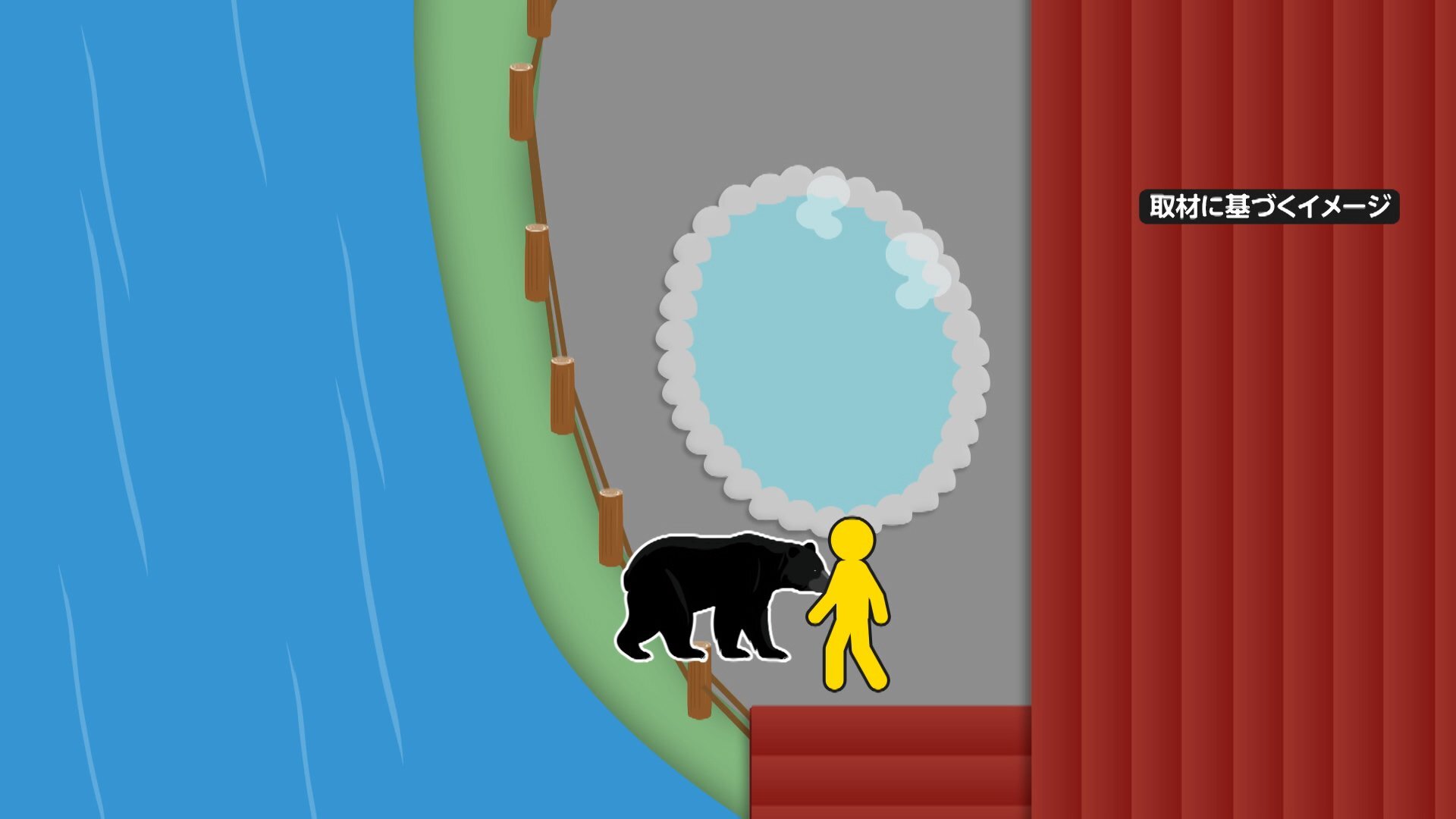 ⚠️温泉边发现遗体！遇害员工身受重伤，疑遭1.5米巨熊袭击！