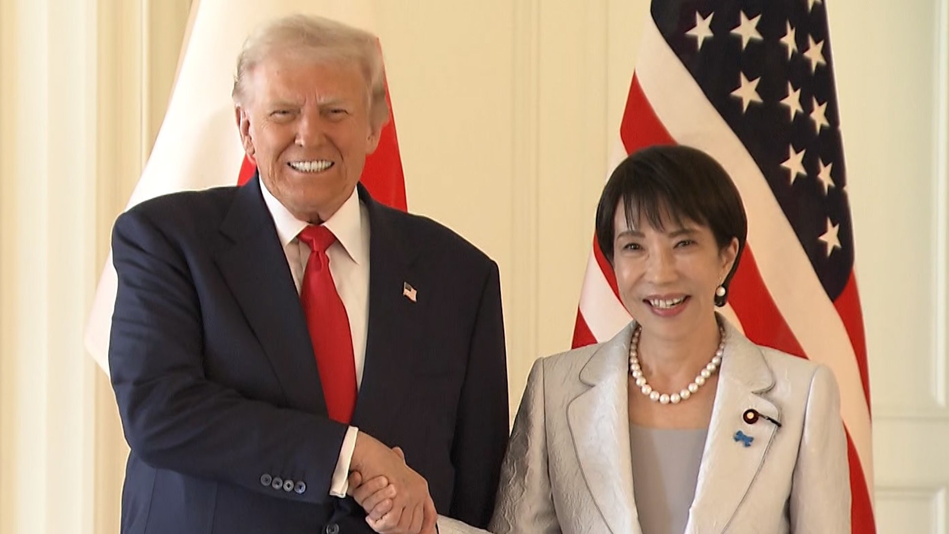 💥特朗普高市同框！安倍夫人会面，丰田会长也来了？