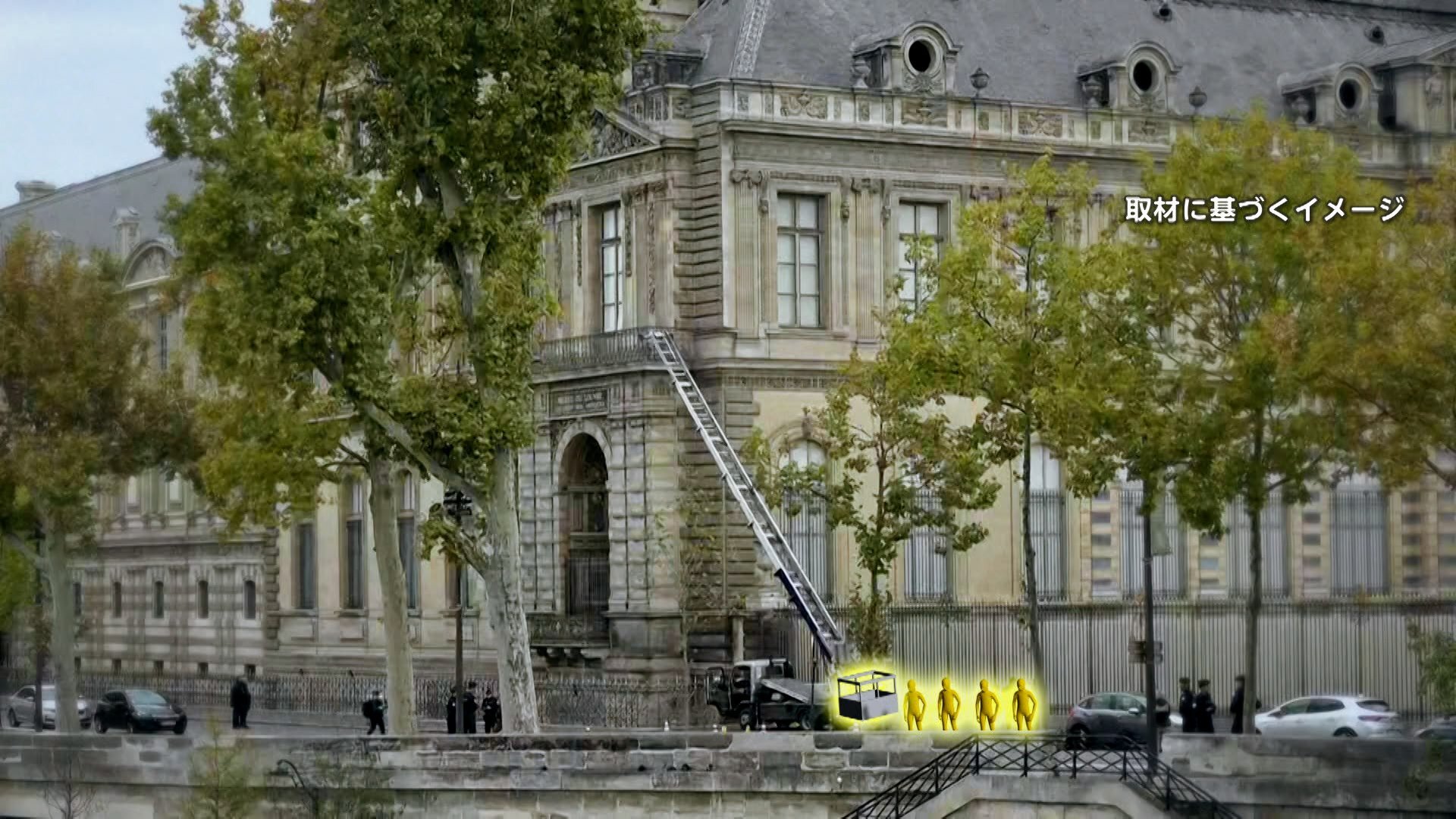 🚨卢浮宫惊现盗窃!记者直击:空无一人,只剩电梯…😱