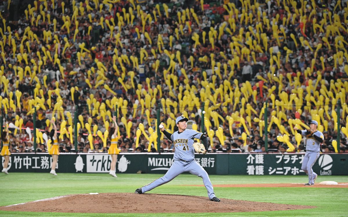 🔥阪神粉丝也太狂！软银主场变甲子园！