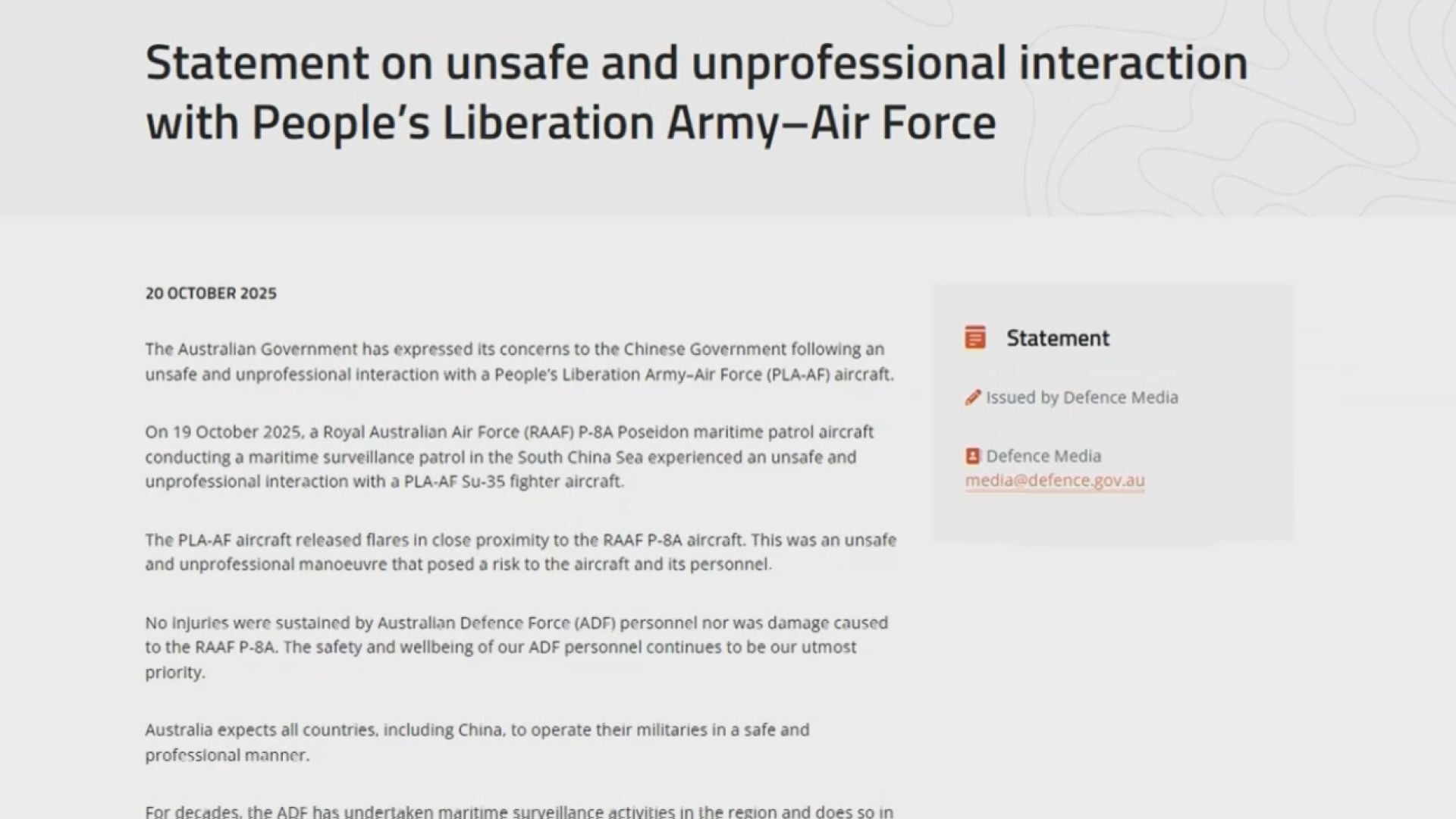 🚨中国战机又搞事！南中国海惊险一幕！