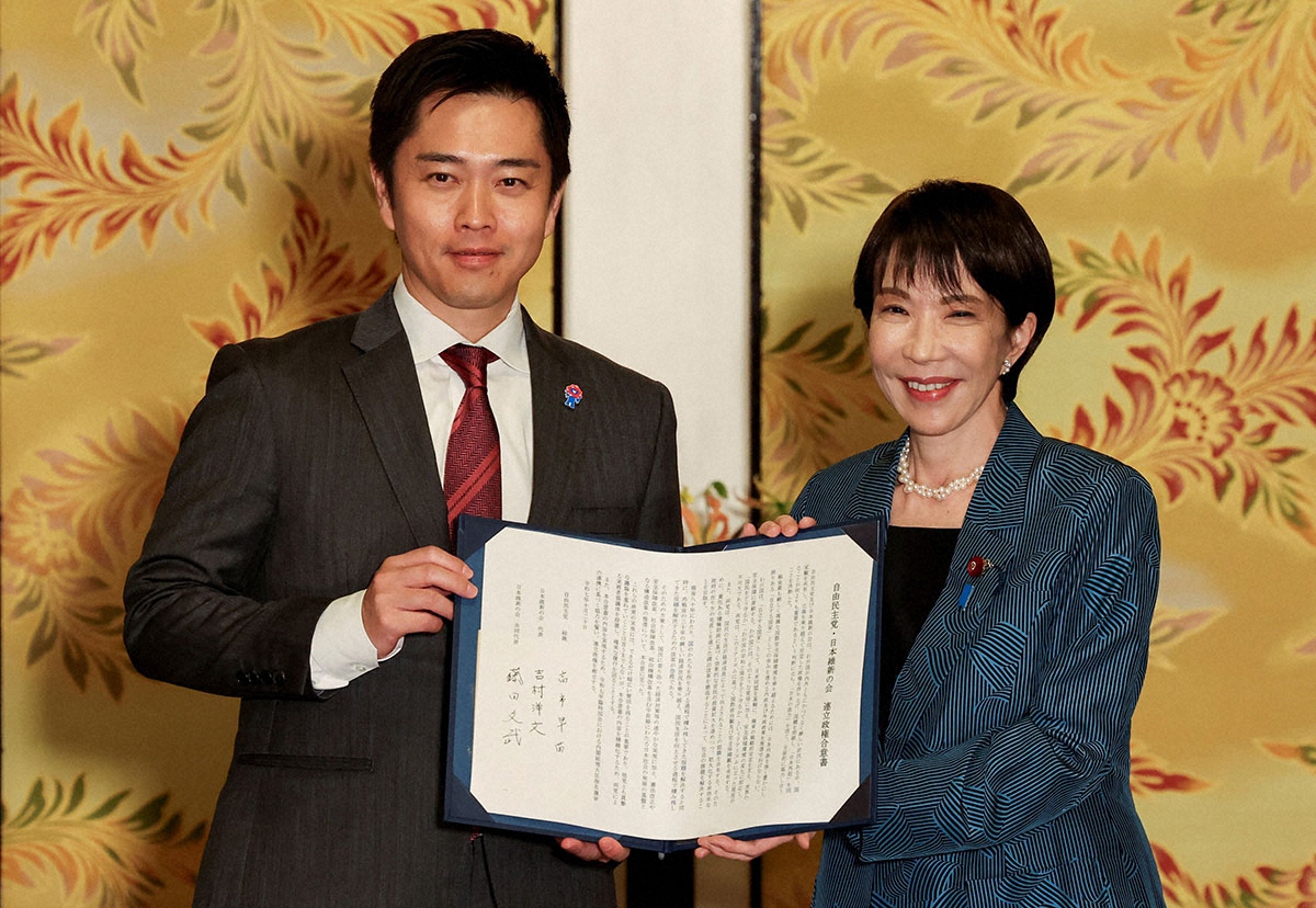 💥保守？不！这才是右翼！维新踩油门，公明刹不住了！