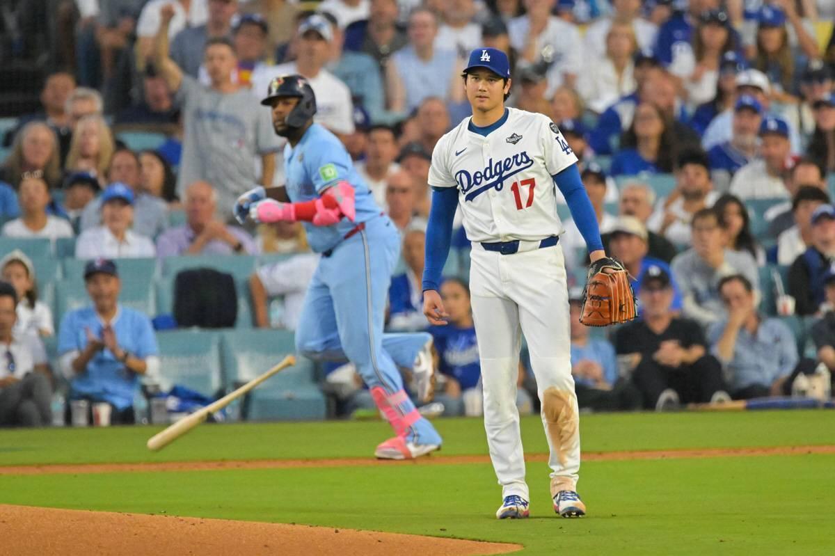 💥大谷首败！道奇翻车，世界大赛悬了！