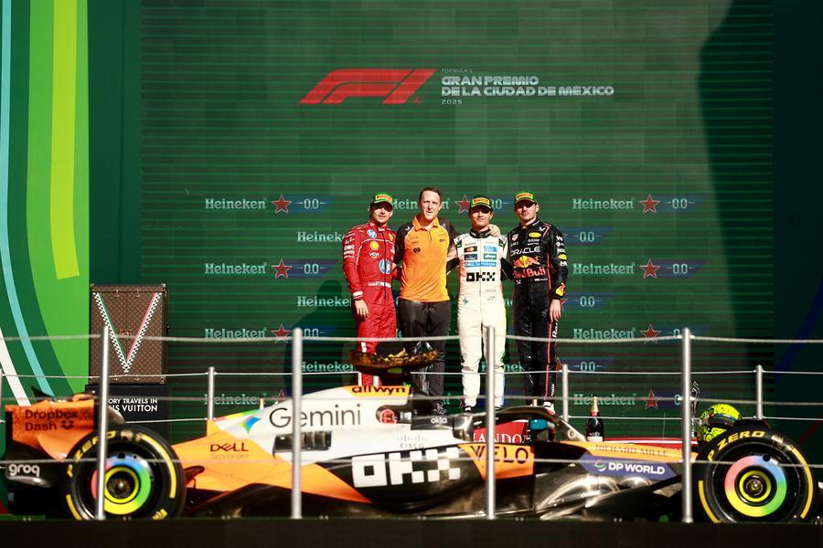 💥痛!角田仅差2秒与奖 podium失之交臂,诺里斯封王!