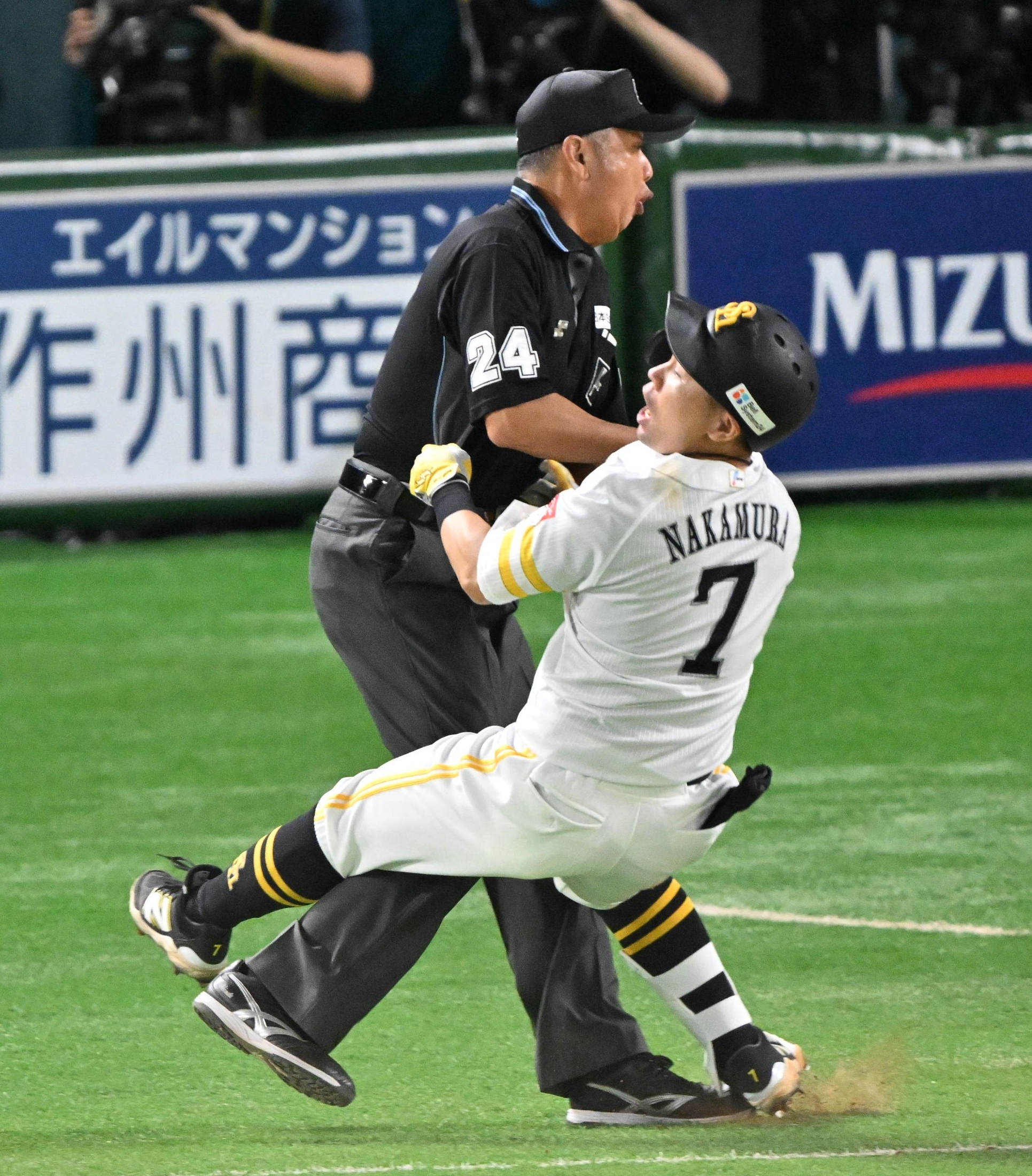 🚨软银中村晃受伤！教练：没了他就完蛋！