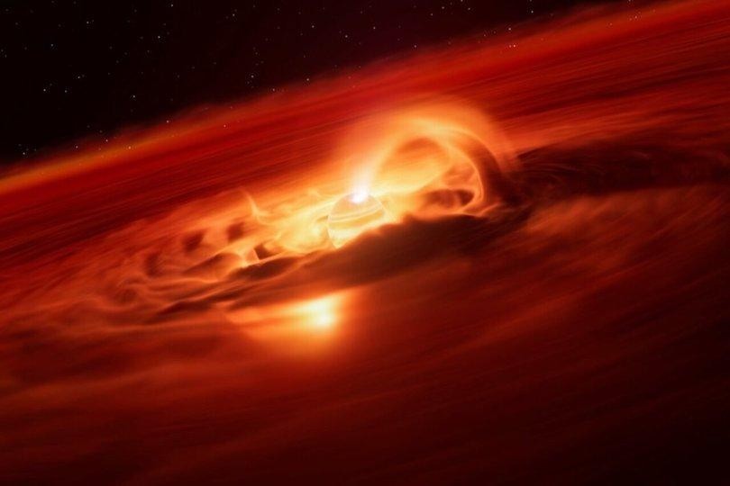 🌌 贪吃星球:每秒吞噬60亿吨尘埃!