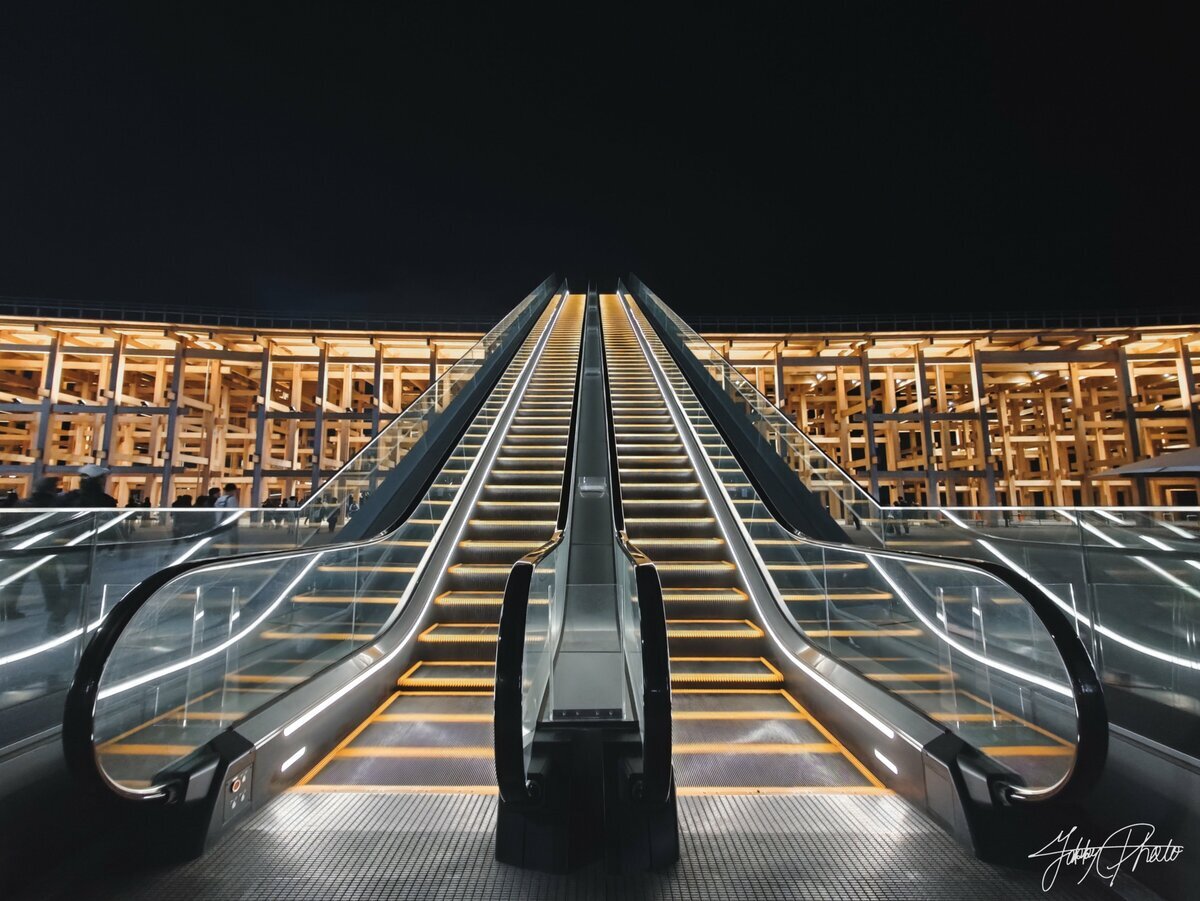 ✨万博夜景美到窒息！简直像回到了四月！😱