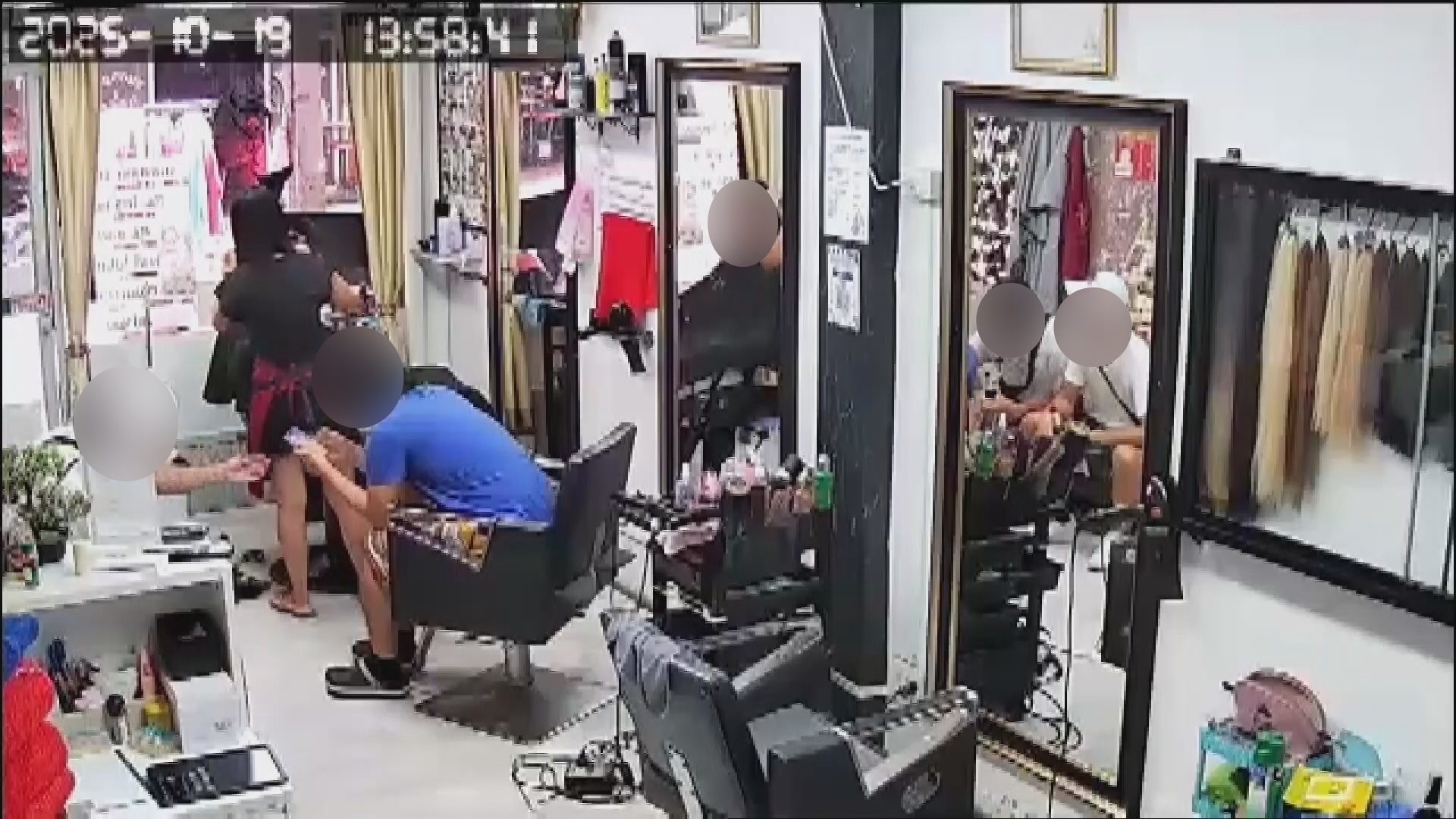 💥泰国美发店惊魂！日男性性骚扰遭调查，视频曝光激怒网友！