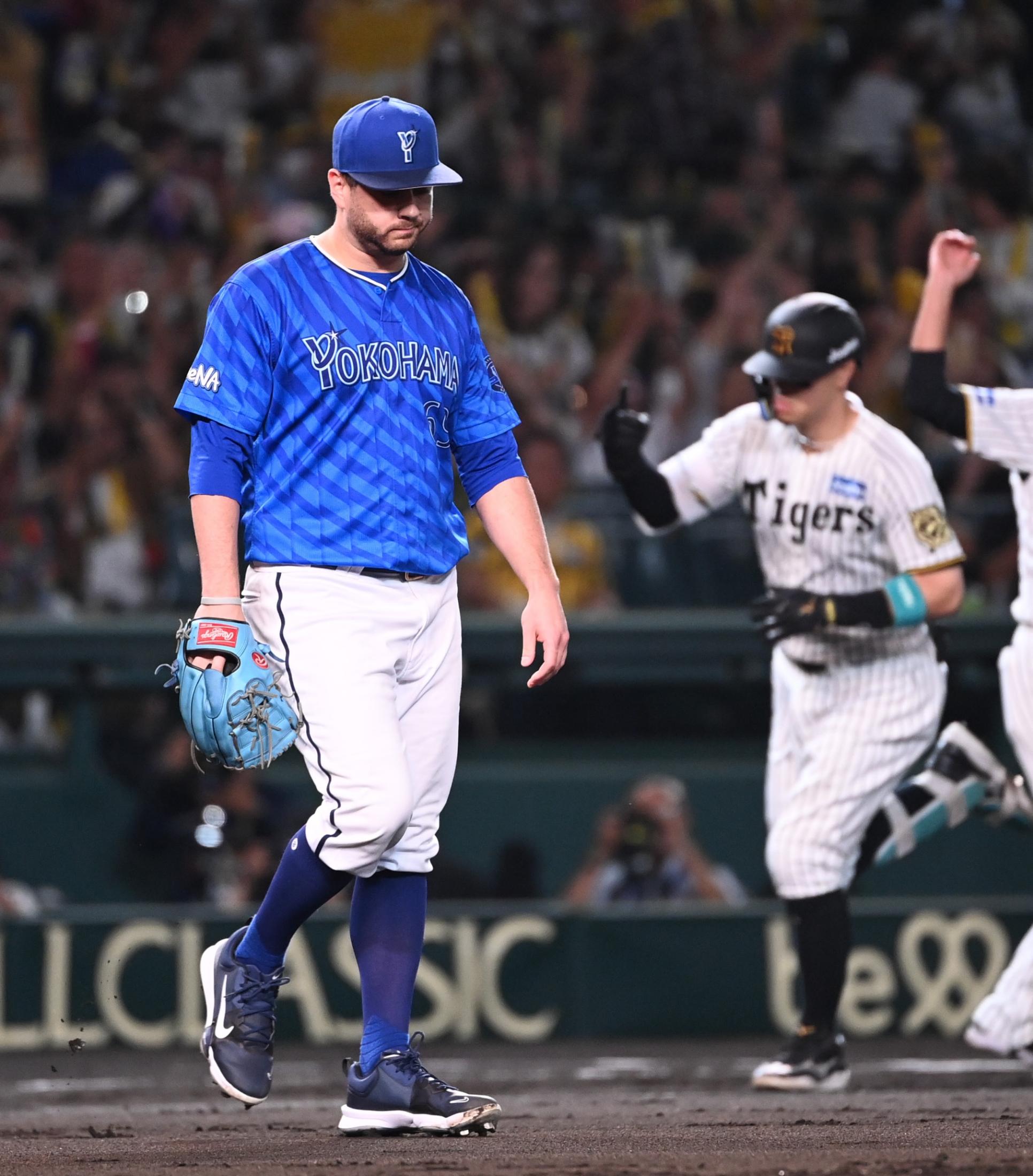 🔥绝境反击！DeNA先发崩盘，阪神一棒轰炸！