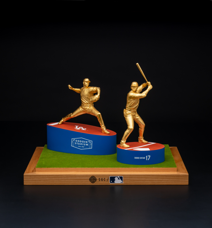 ✨大谷翔平黄金身像现身！价值惊人，闪瞎眼！✨