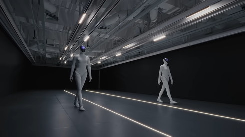 🤖 哇！机器人也“恋爱”了？双人同步走，太甜了！