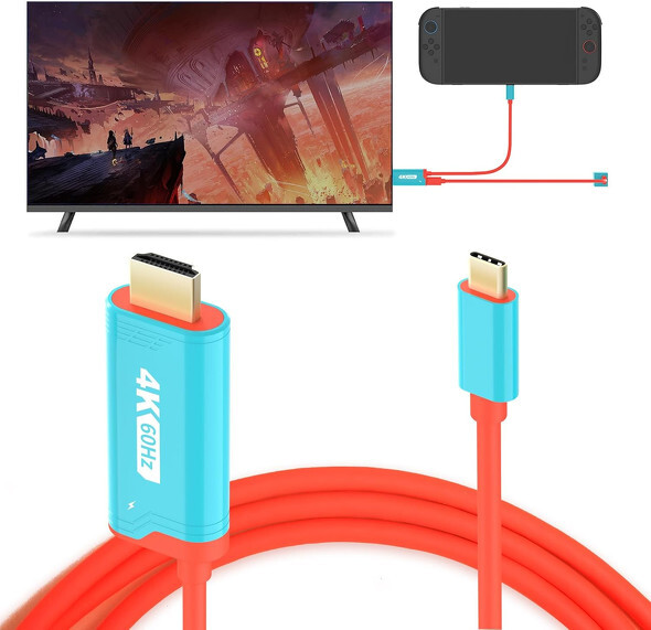 ⚡️Switch 2 畅玩无忧！充电看电视，低至19元！