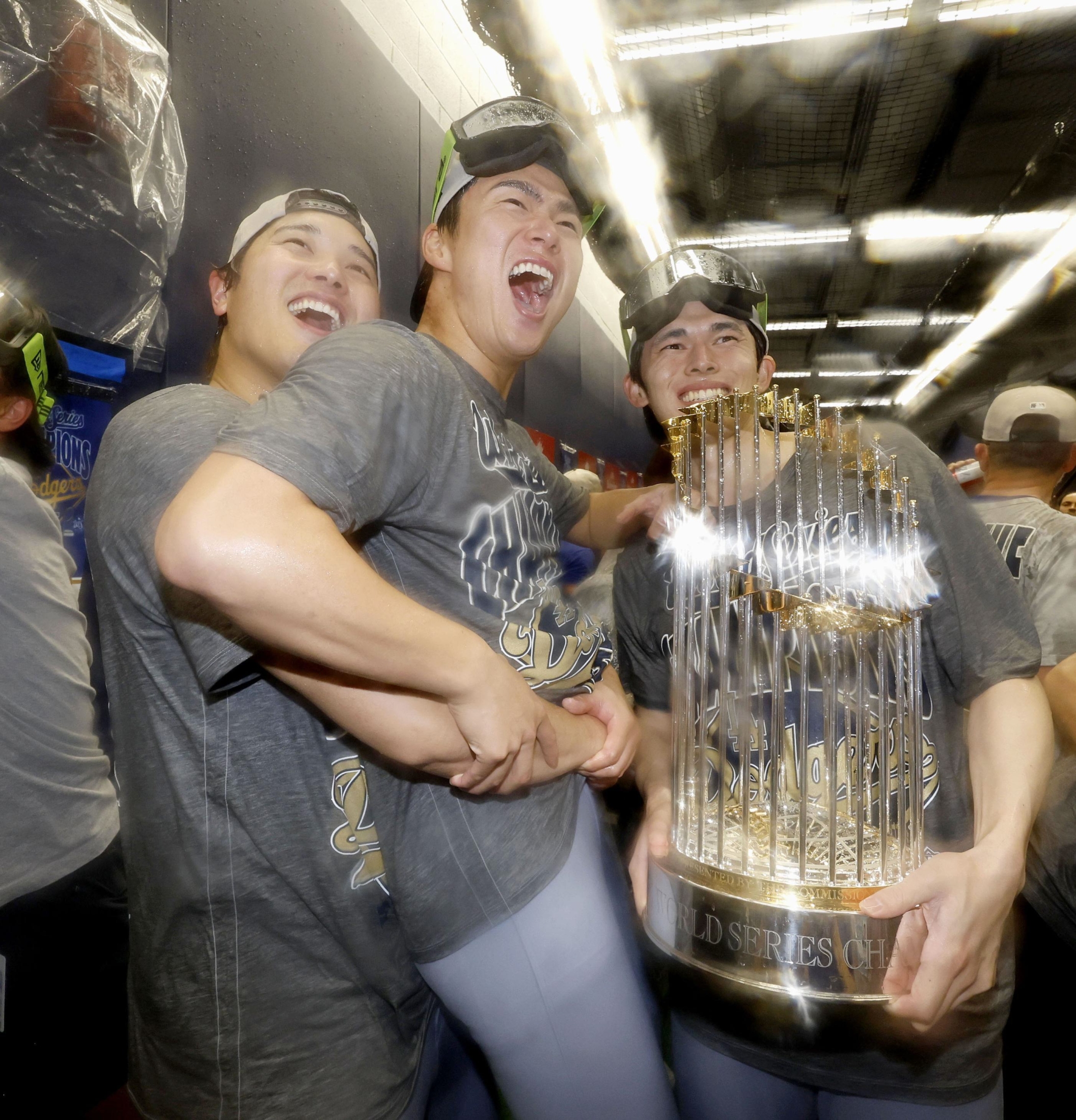⚾️大谷翔平：后辈牛了！世界第一！WS连霸，太爽了！