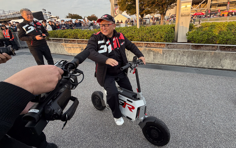🔥丰田章男燃情激励！胜田贵元，明天为粉丝冲！