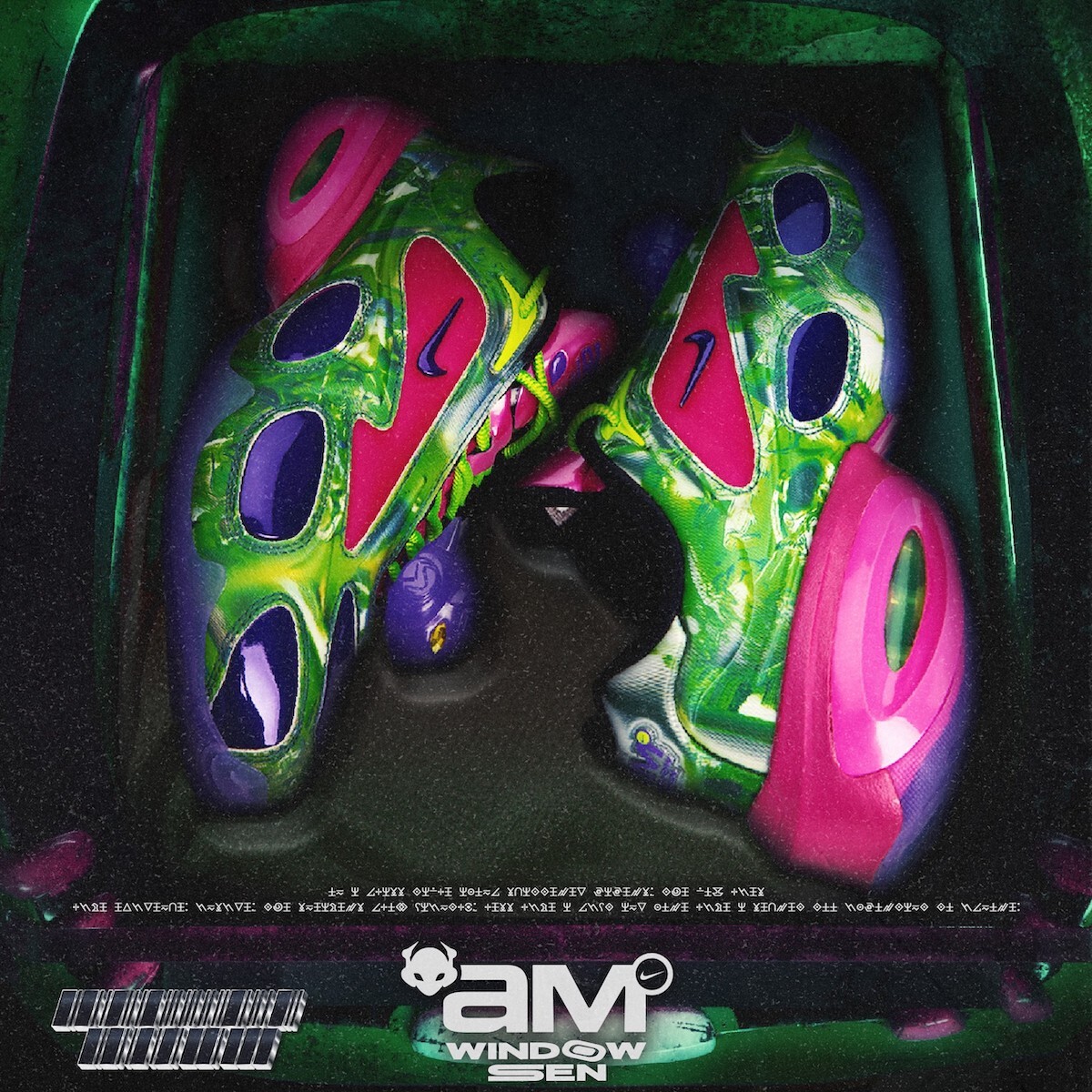 🚀耐克联手国潮！“外星”气炸鞋，太酷了！