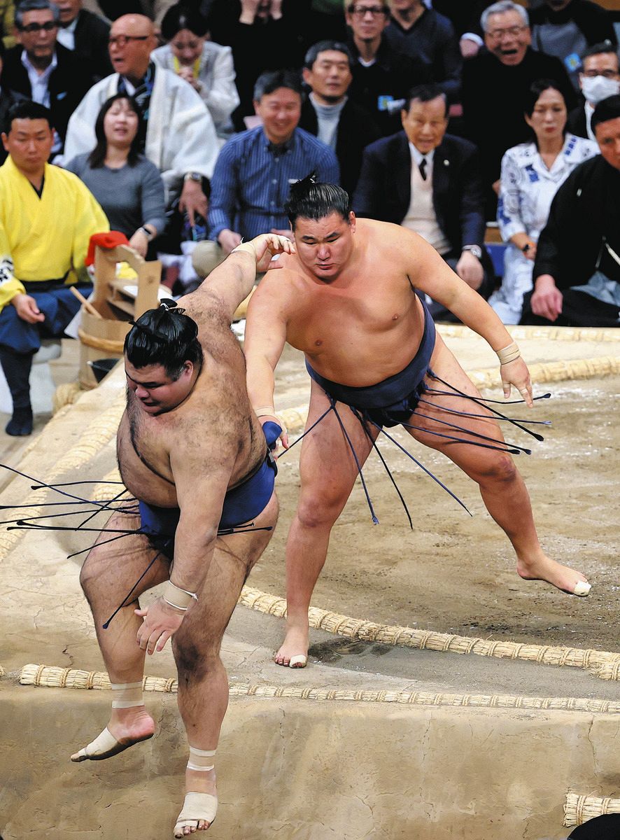 💥横纲也“挨骂”了！摔赢了还补刀，太狠了！