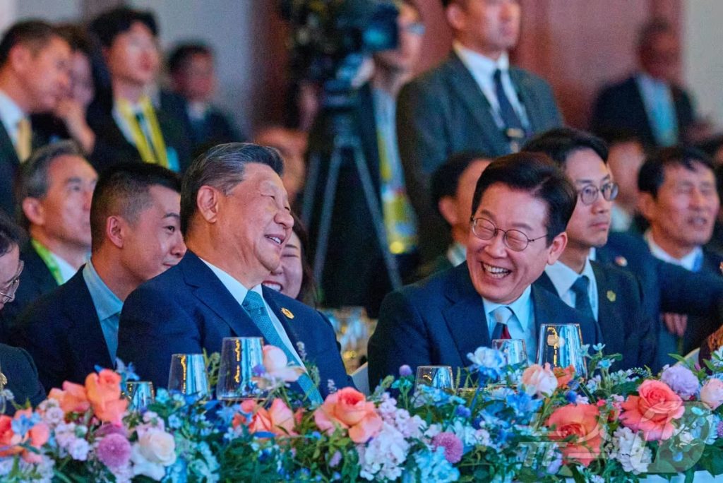 💥李在明：习主席笑了！韩国通信安全，真让人担忧！