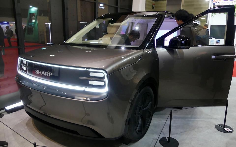 🏠未来家车：夏普电动车，竟能“搬进”你家！