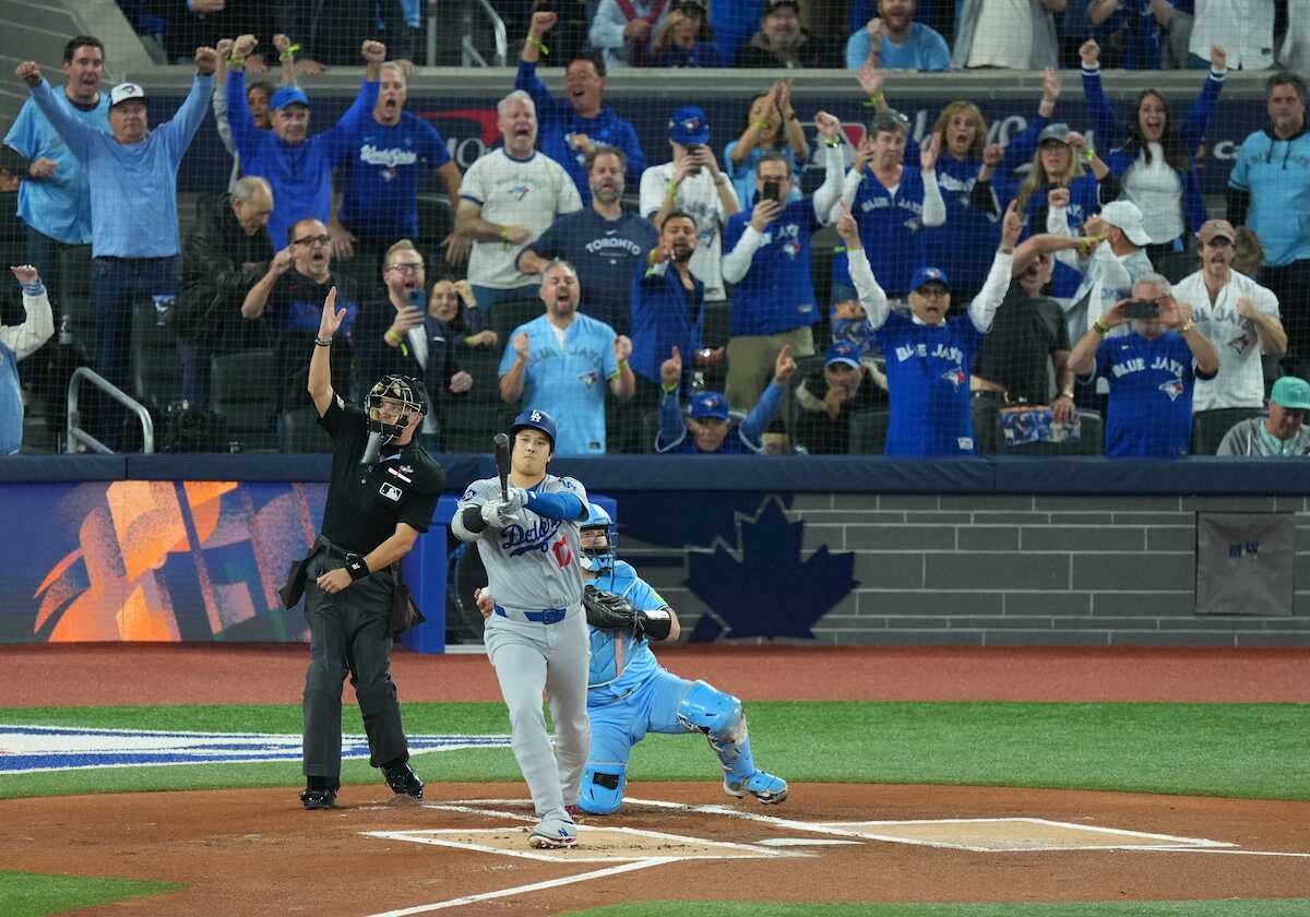 💥大谷首打席遭灭杀！WS连霸悬了，由伸救命！