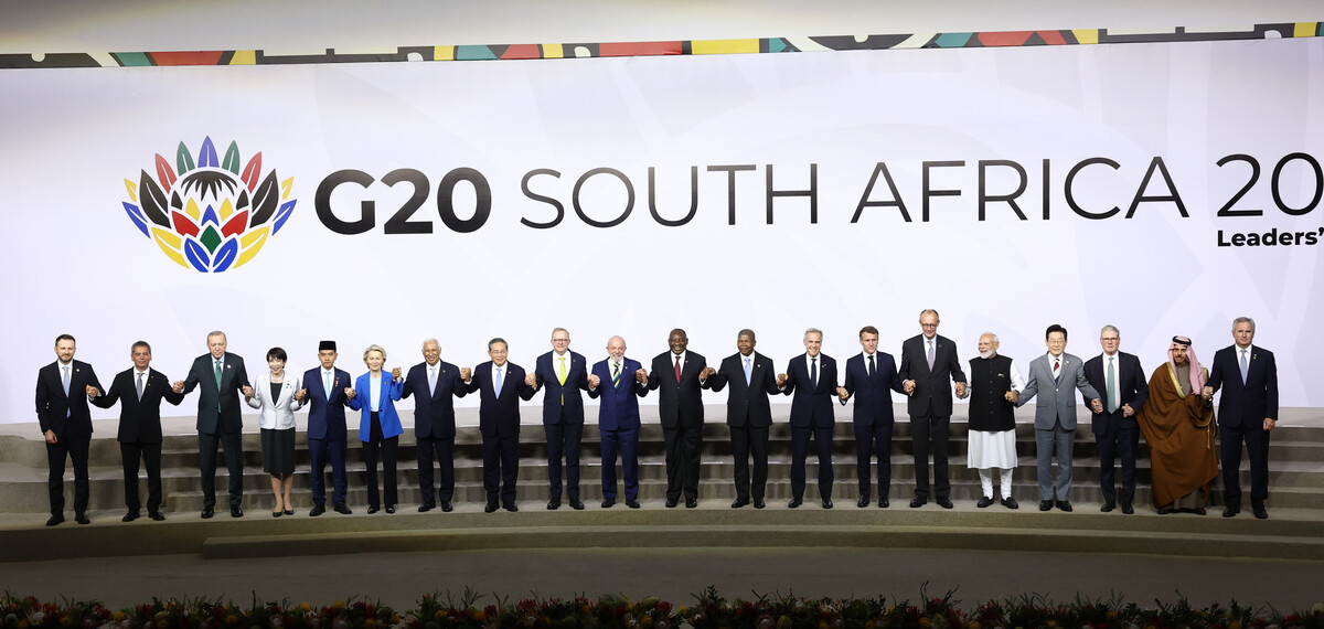 💥G20峰会：没美国，照样开！🇿🇦