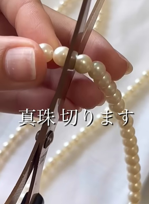 👵奶奶留下的珍珠项链，拆开后竟…手工达人惊了！🎉