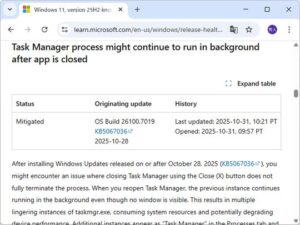💥任务管理器关不掉？微软更新又出幺蛾子！ 封面