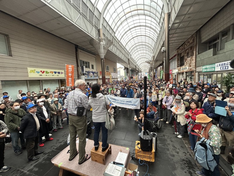 💥熊本1200人怒吼：别再部署导弹！