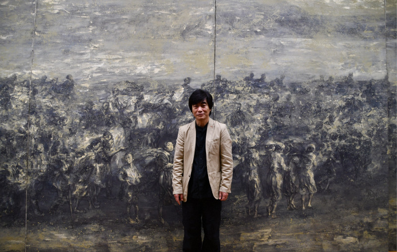 🎨 泪洒故土：中国画家笔下的战后归乡之路！