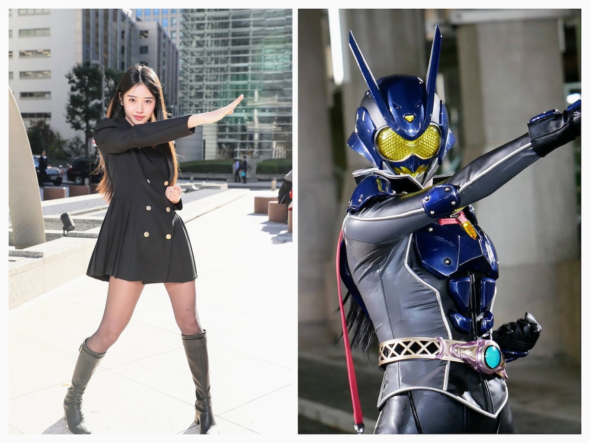 💥父子皆英雄！女儿也变身！初代假面骑士再现！