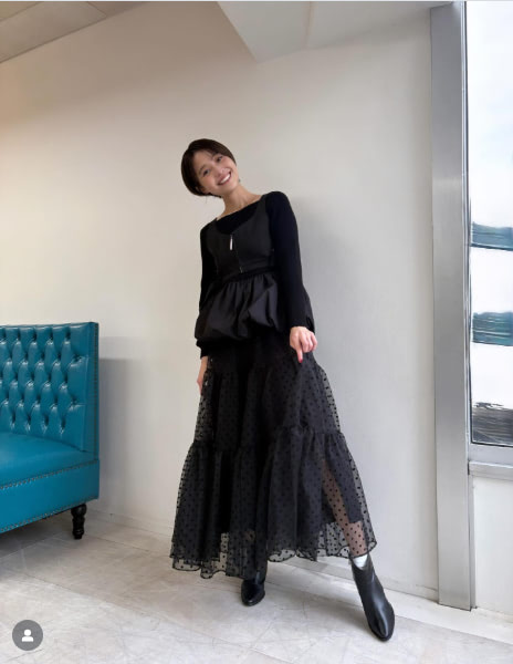 ✨美貌逆袭！黑衣渡边渚，小脸显瘦惊艳了！✨