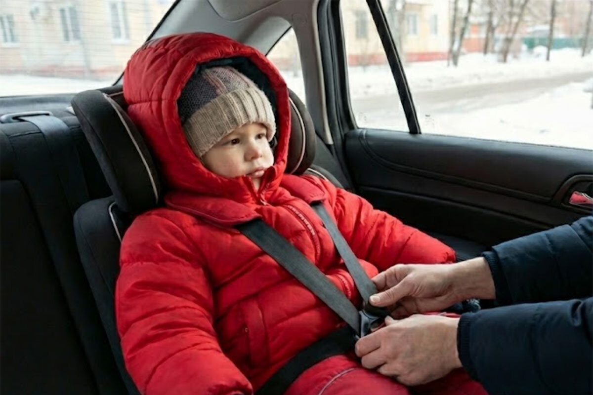 ⚠️冬日惊魂！羽绒服进车，孩子命悬一线！