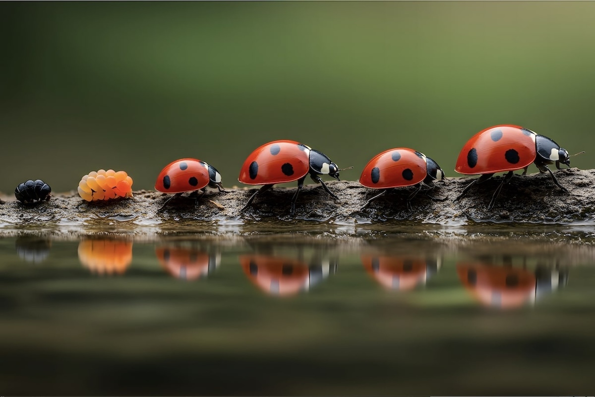 🐞可爱又可怕！瓢虫幼虫的惊人反差！