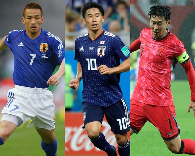 🔥韩国完胜！亚洲球星榜单，吊打日本，狂！