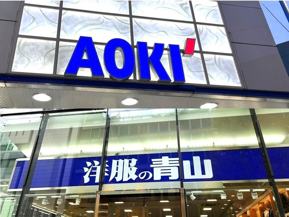 👔西装崩盘！AOKI逆袭，青山却失守！
