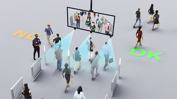 ✨🚶‍♀️走路也能脸部/虹膜解锁！世界首创！