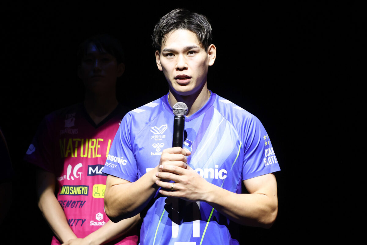 👶泪洒赛场！日本排球男神喜得贵子！