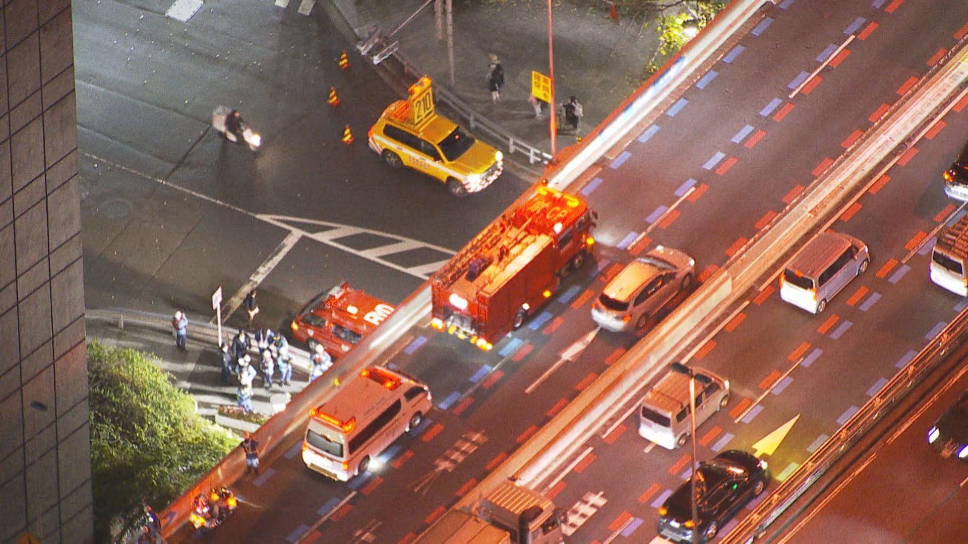 ⚠️首都高速惊魂！摩托车手坠河，幸好只是轻伤！