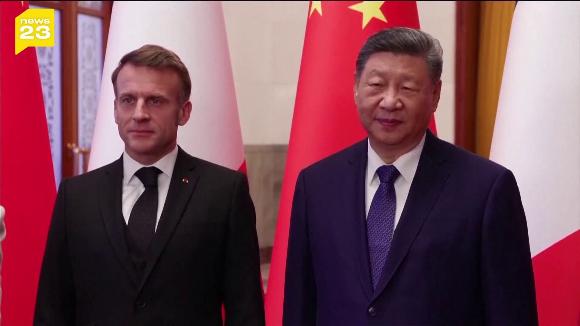 💥习主席：站对边！马克龙，台海问题别犯傻！