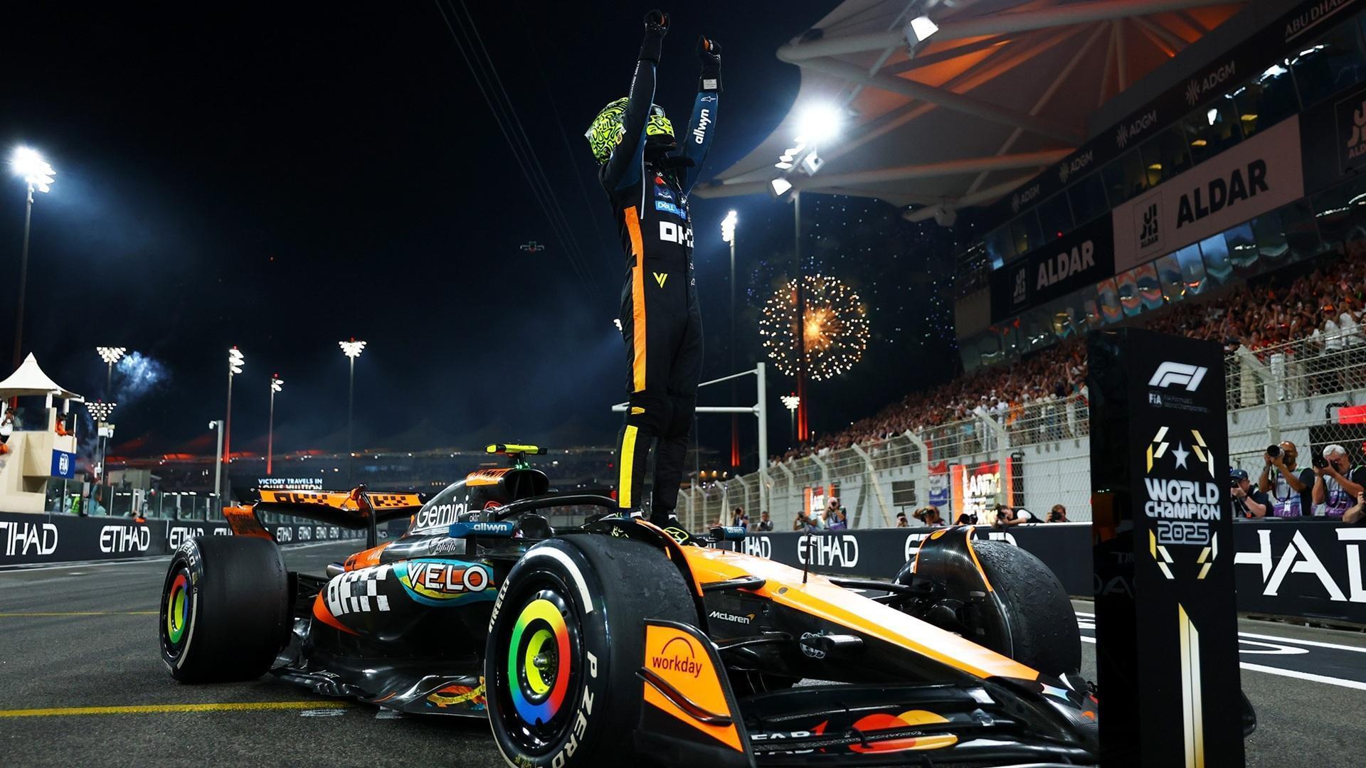 🏆 诺里斯夺冠！维斯塔潘虽胜，麦拉伦竟成最大赢家！