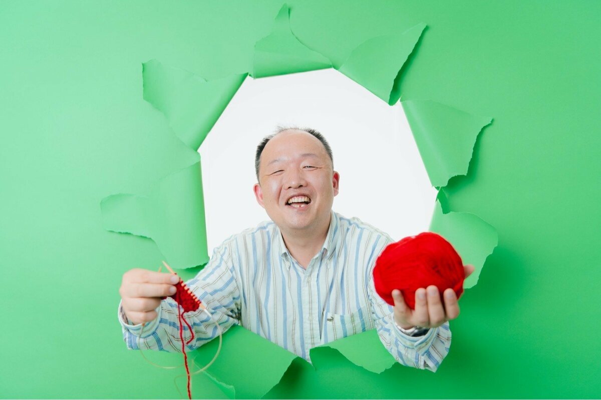 🧶东大化学博士的“斜杠”人生：毛衣袖山藏着三角函数！